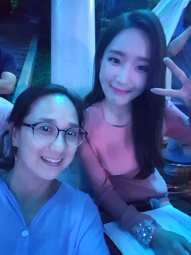 유지은 아나운서님과 함께